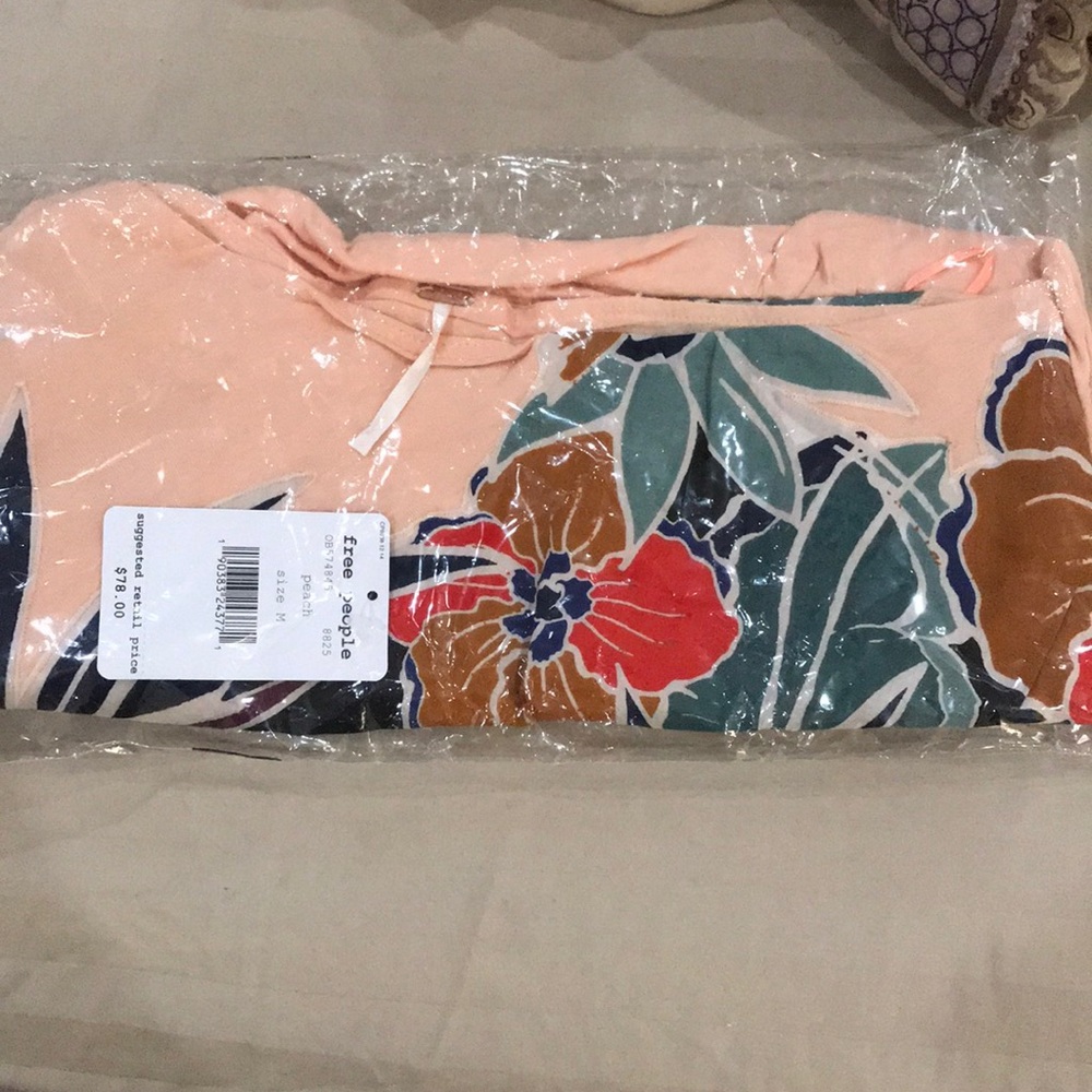 Free People Annka Bubble Linen Top - Picture 2 of 2